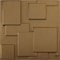 Ekena Millwork 19 5/8in. W x 19 5/8in. H Gomez EnduraWall Decorative 3D Wall Panel Covers 2.67 Sq. Ft. WP20X20GOCGH - alternate 1